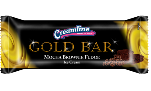 Creamline Gold Bar Mocha Brownie Fudge
