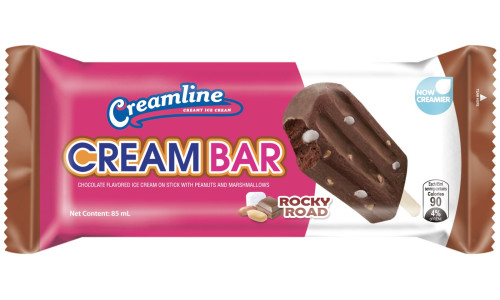 Creamline Cream Bar Rocky Road