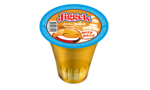 Jiggels Jelly Juice Orange Flavor w/ Nata