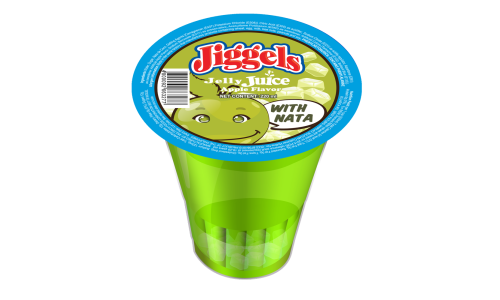 Jiggels Jelly Juice Apple Flavor w/ Nata