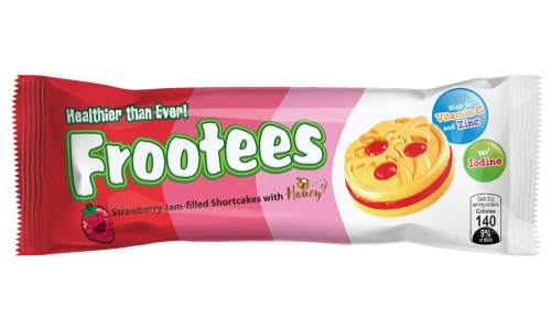 Frootees Strawberry Cookie Sandwich