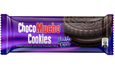 Choco Mucho Cookie Sandwich Double Choco