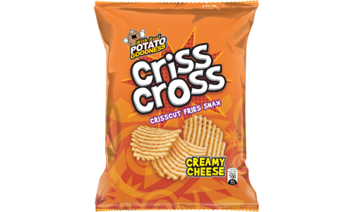 CRISS CROSS CREAMY CHEESE 20G