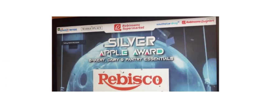 Rebisco Wins the Silver Apple Supplier of the Year Award in 2021