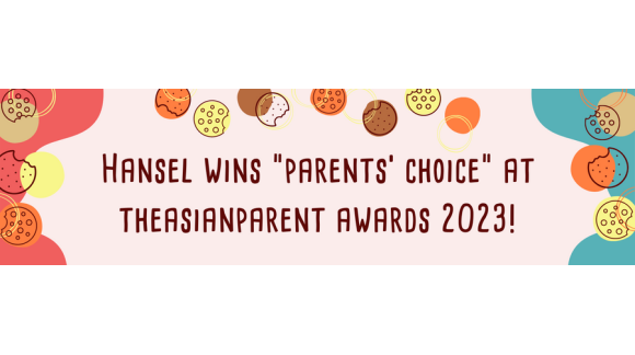 Hansel wins "Parents' Choice" at theAsianparent Awards 2023!