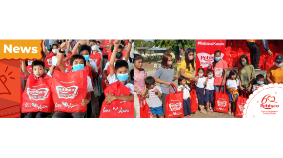 Bringing Delight to Plant Communities: 3,000 Ayuda Bags Distributed by Rebisco