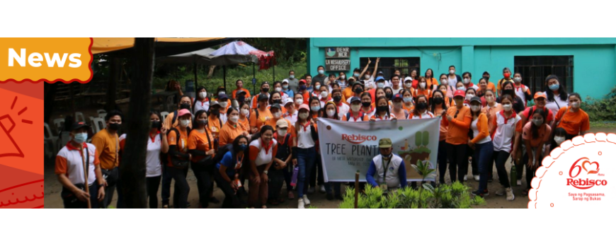 Rebisco Successfully Held its Second Tree-Planting Activity